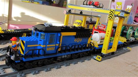 New Lego City 60052 Cargo Train Review Youtube