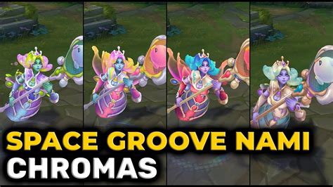Space Groove Nami Chromas League Of Legends Youtube