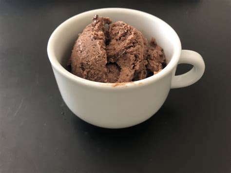 Homemade Double Chocolate Ice Cream Made With Whipping Cream Sweetened Condensed Milk Cocoa
