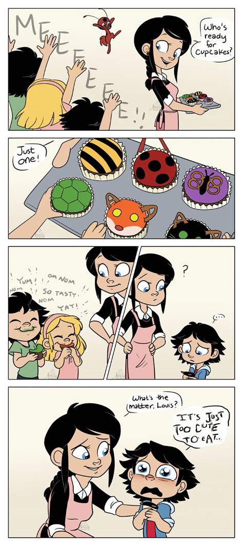 Cupcakes By Nattikay On Deviantart Miraculous Ladybug Anime