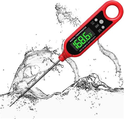 Review Lsenlty Digital Instant Read Meat Thermometer Ip67 Waterproof
