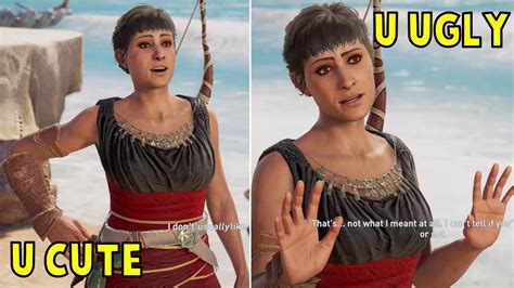 Kassandra Flirts With Odessa All Dialogues Assassin S Creed Odyssey