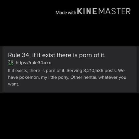 Rule If It Exist There Is Porn Ofit If It Exists There Is Porn Of