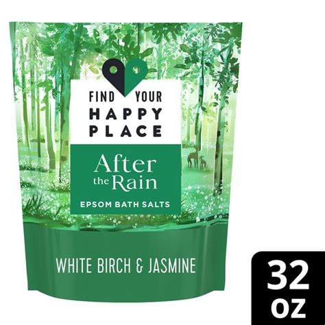 Find Your Happy Place Epsom Bath Salts After The Rain 32 Oz