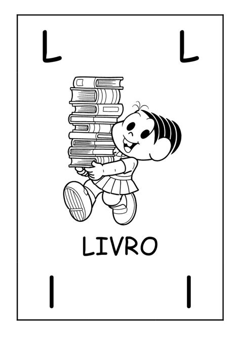 Alfabeto Turma Da MÔnica Para Colorir Atividades Atividades E Desenhos