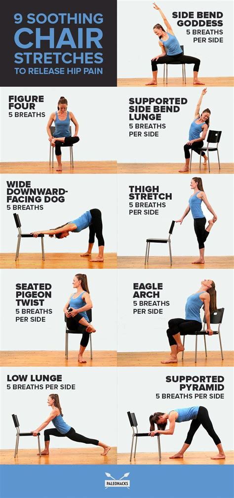 If You Spend All Day Sitting These Hip Stretches Are For You Simply Use The Chair You’re