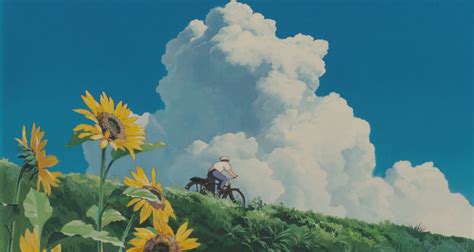 The best quality and size only with us! Scenery Studio Ghibli Wallpaper