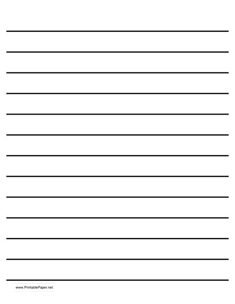 These versions of lined paper include small and normal sized lines as well as layouts with spots for kids to draw pictures. Printable Writing Paper | Templates at ...