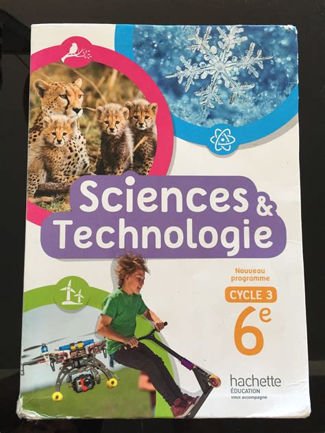 Science Et Technologie 6ème Hachette Éducation Liceo