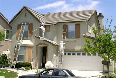 A home's exterior paint or stucco serves several functions. Painter's Blog: Exterior Painting, Stucco Repairs in Wood ...