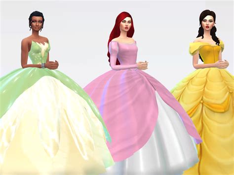 The Sims Resource Ariel Mermad Dress