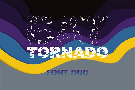 Bat Tornado Duo Font By Wadlen Creative Fabrica