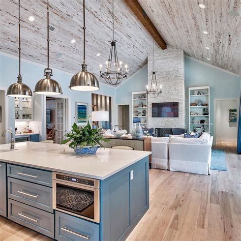 Open Concept Living Room Kitchen