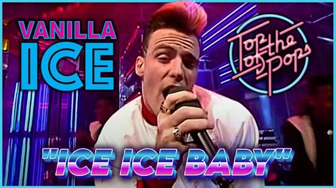 Vanilla Ice Performs Ice Ice Baby Live On Top Of The Pops Tv Show