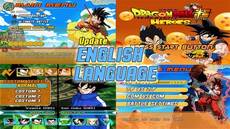 Developments on the dragon ball fighterz front have been quiet for almost half a year at this point, but that all changed today.bandai namco revealed a bunch of dragon ball fighterz new mechanics. NEW MENU UPDATE!! DRAGON BALL Z BUDOKAI TENKAICHI 3 MODS - ENGLISH LANGUAGE VERSIONㅣ2020 / 2021 ...