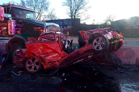 Kevin hart compares car crash to 'resurrection'. Man rescued from mangled car after horrific crash