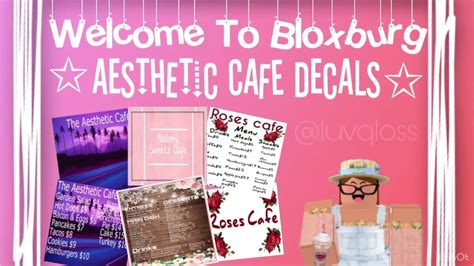 Cute Bloxburg Cafe Decals Image Result For Bloxburg D