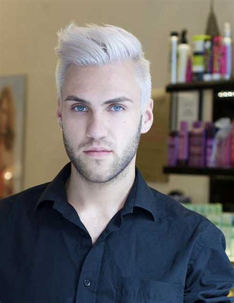 15 Guy With White Hair The Best Mens Hairstyles And Haircuts