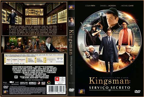 CAPAS DVD R GRATIS Kingsman Serviço Secreto