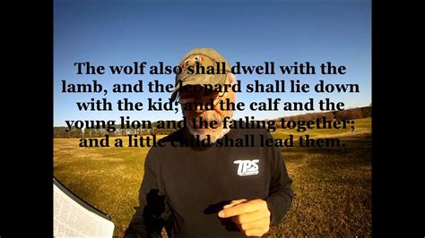 Isaiah 116 The Wolf Will Live With The Lamb Youtube
