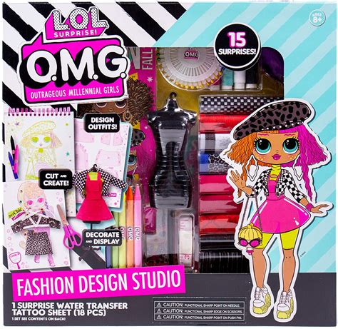 LOL OMG Fashion Design Studio - DIY Create Your Own Outfits for OMG ...