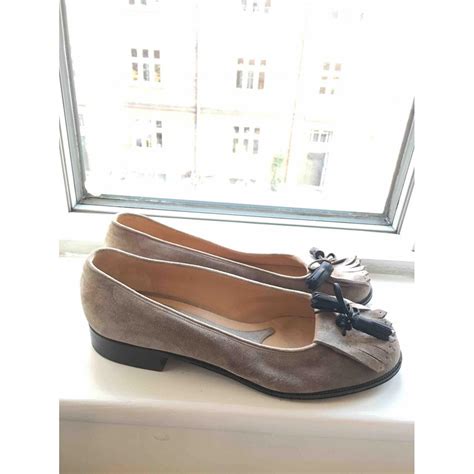 Marni Brown Suede Ballet Flats Lyst