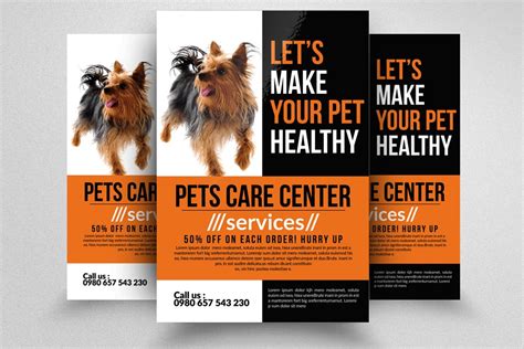 It is our mission as the petcare team to provide the best care for your pets. Pet Care Center Flyer Template ~ Flyer Templates ...