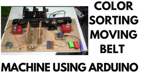 Colour Sorting Machine Using Arduino And Colour Sensor Tcs3200 Youtube
