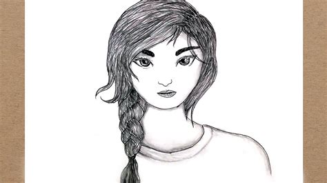 How To Draw A Teenage Girl For Beginners Step By Step Drawing