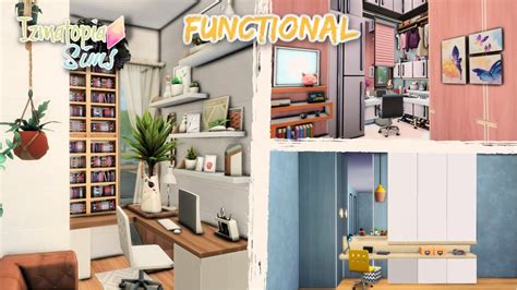 Custom Office Spaces The Sims 4 Tutorial No Cc Base Game