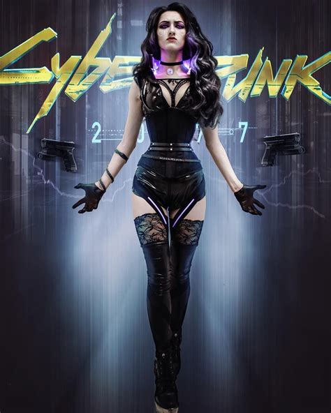 Halloween Costume Cyberpunk Cyberpunk Girl Cyberpunk 2077