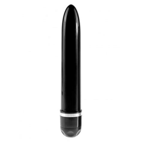 Vibratore Nero Realistico King Cock Dildo Vaginale Anale Fallo Vibrante Maxi EBay