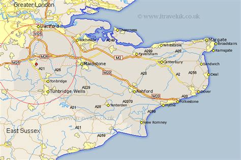 Sevenoaks Map Street And Road Maps Of Kent England Uk