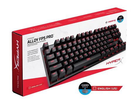 Hyperx Alloy Fps Pro Tenkeyless Mechanical Gaming Keyboard Cherry Mx