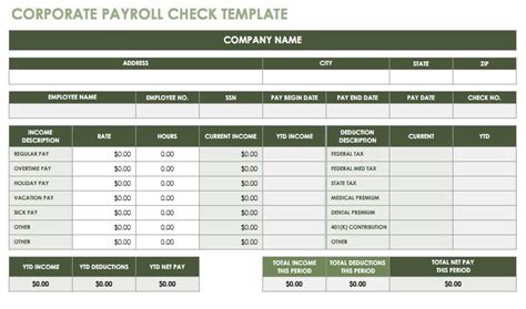 Payroll Spreadsheet Template Excel 5 Payroll Sheets Template Simple