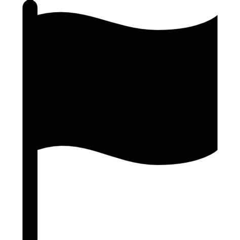 Hitam, tiang, bendera Ikon Gratis dari Picol 1 Icons
