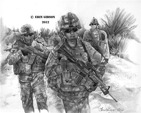 American Soldiers In Iraq By Etchesketcher On Deviantart
