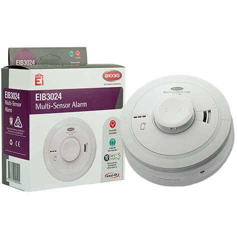 Reliable and accurate photoelectric sensor provides longer sensing range. Photoelectric & Heat Multi-Sensor 230-volt Alarm with 10 ...