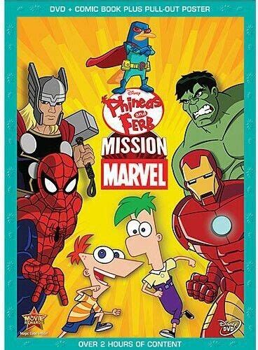 Phineas And Ferb Mission Marvel Dvd 786936835977 Ebay