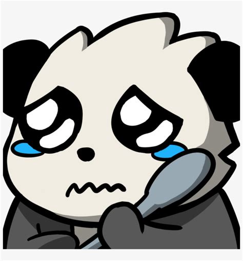 Download Pandaspoonsad Discord Emoji Discord Panda Emoji  Hd