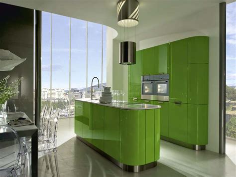 Tapi tetap modern dan memesona, sekaligus fungsional. Inspirasi Desain Dapur Minimalis Warna Hijau | Design ...