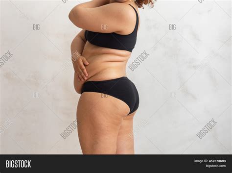 Cropped Overweight Fat Image Photo Free Trial Bigstock