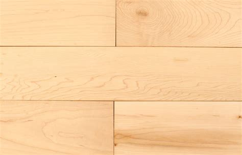 Natural Light Maple Hardwood Flooring Prefinished White Maple Hardwood