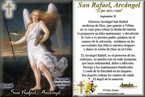 ® S Y Fondos Paz Enla Tormenta ® Oraciones A San Rafael ArcÁngel