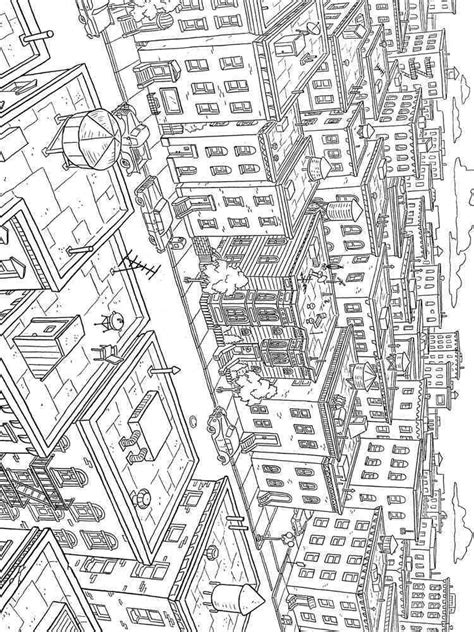 City Coloring Pages Download And Print City Coloring Pages