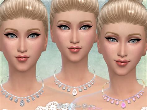Motherly Love Necklace By Alin2 At Tsr Sims 4 Updates