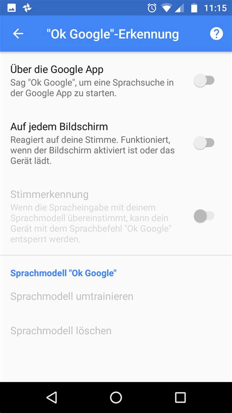 ¿para qué sirve google fotos? OK Google Sprachsuche unter Android 7.1 deaktivieren - my ...