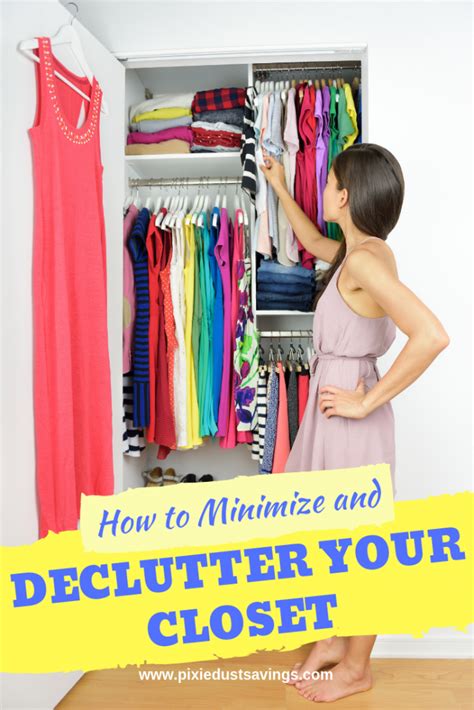 How To Minimize And Declutter Your Closet