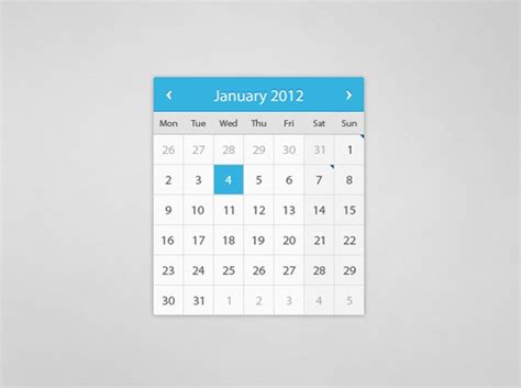 25 Free Calendar Psd Design Templates Designmaz