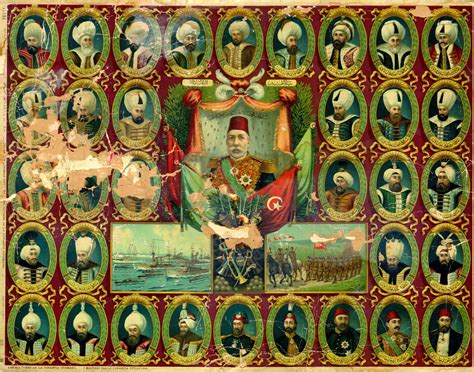 The Sultans Of The Ottoman Empire 1300 To 1924